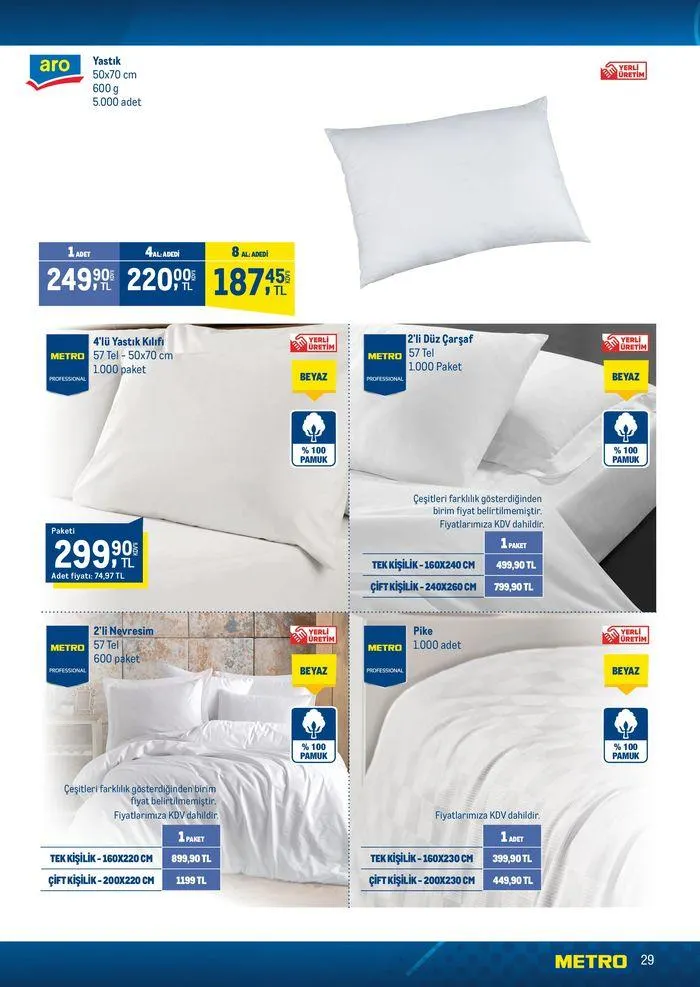 Katalog Horeca Sezona Hazırlık 15 Ağustos - 22 Ağustos 2024 - aktüel Sayfa 29