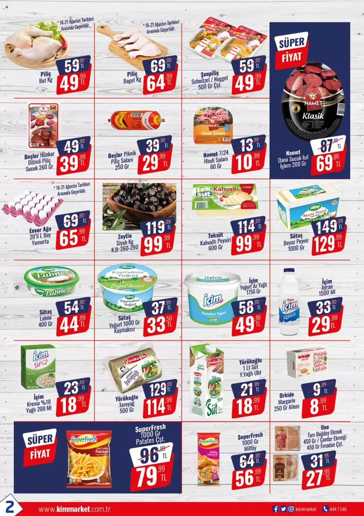 Katalog Kim Market - Ege 16 Ağustos - 30 Ağustos 2023 - aktüel Sayfa 2