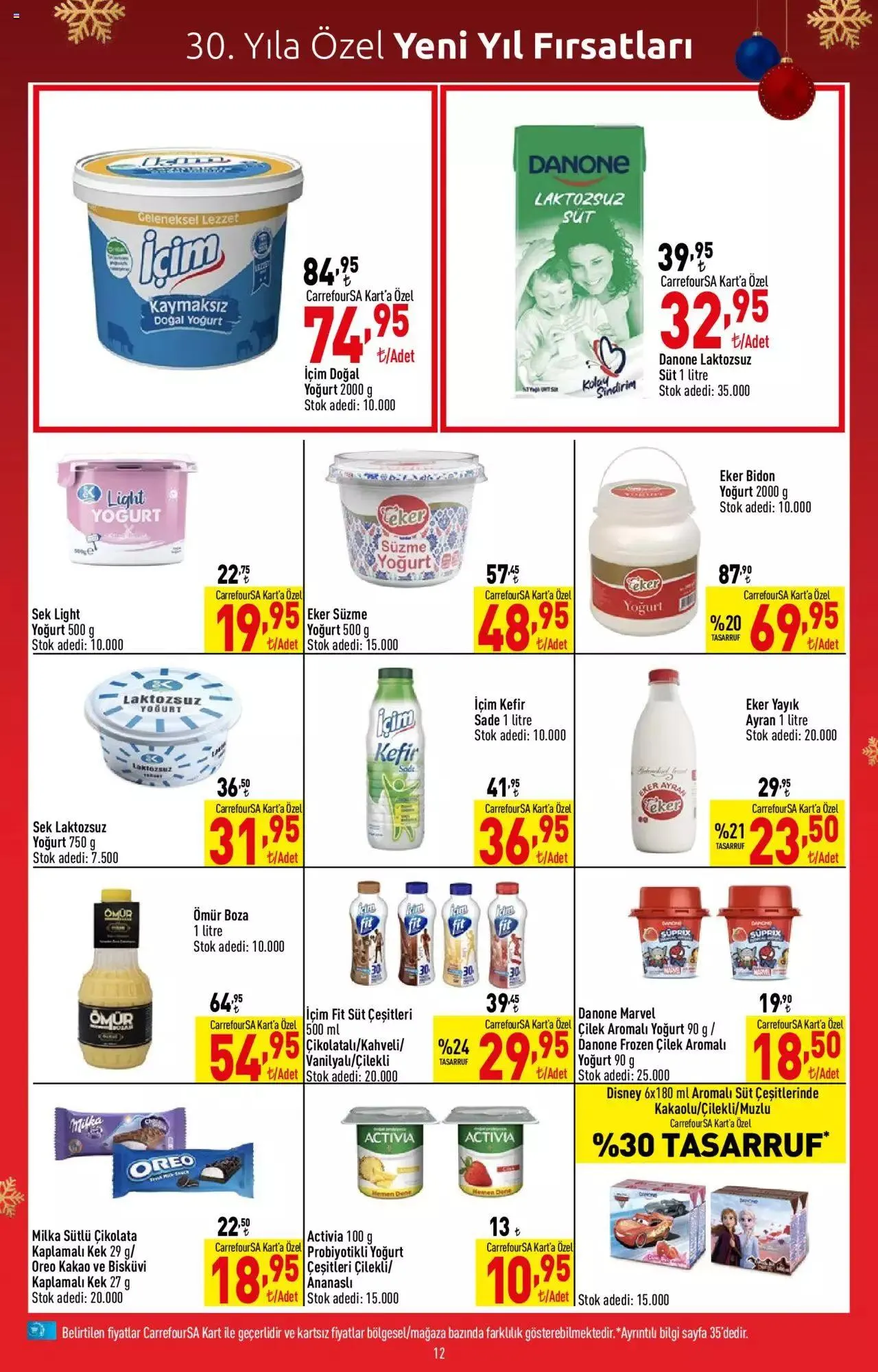Katalog CarrefourSA Katalog 25 Aralık - 2 Ocak 2024 - aktüel Sayfa 12