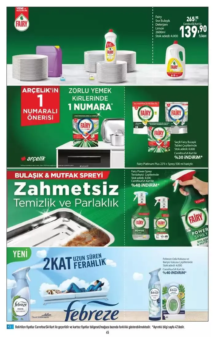 Katalog Kataloglar CarrefourSA 3 Ocak - 15 Ocak 2025 - aktüel Sayfa 45