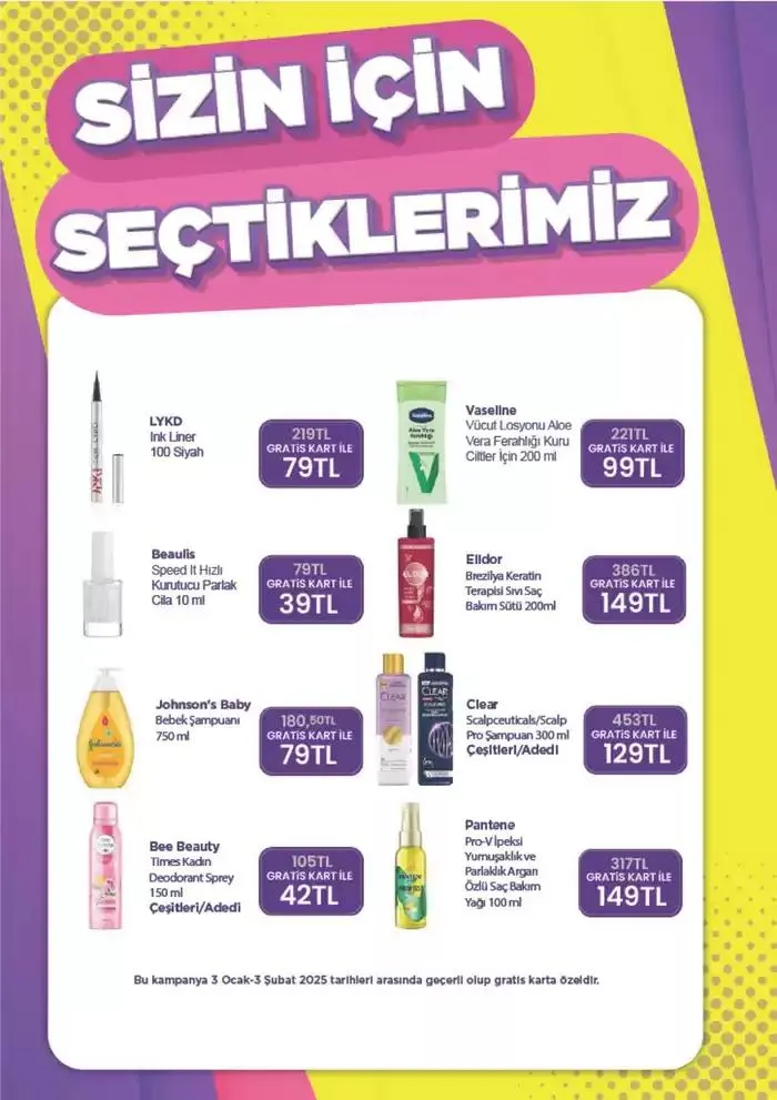Katalog OCAK 2025: Yeni İndirim Kataloğu 2 Ocak - 2 Şubat 2025 - aktüel Sayfa 39