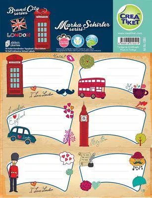 Crea Etiket Londra 1251