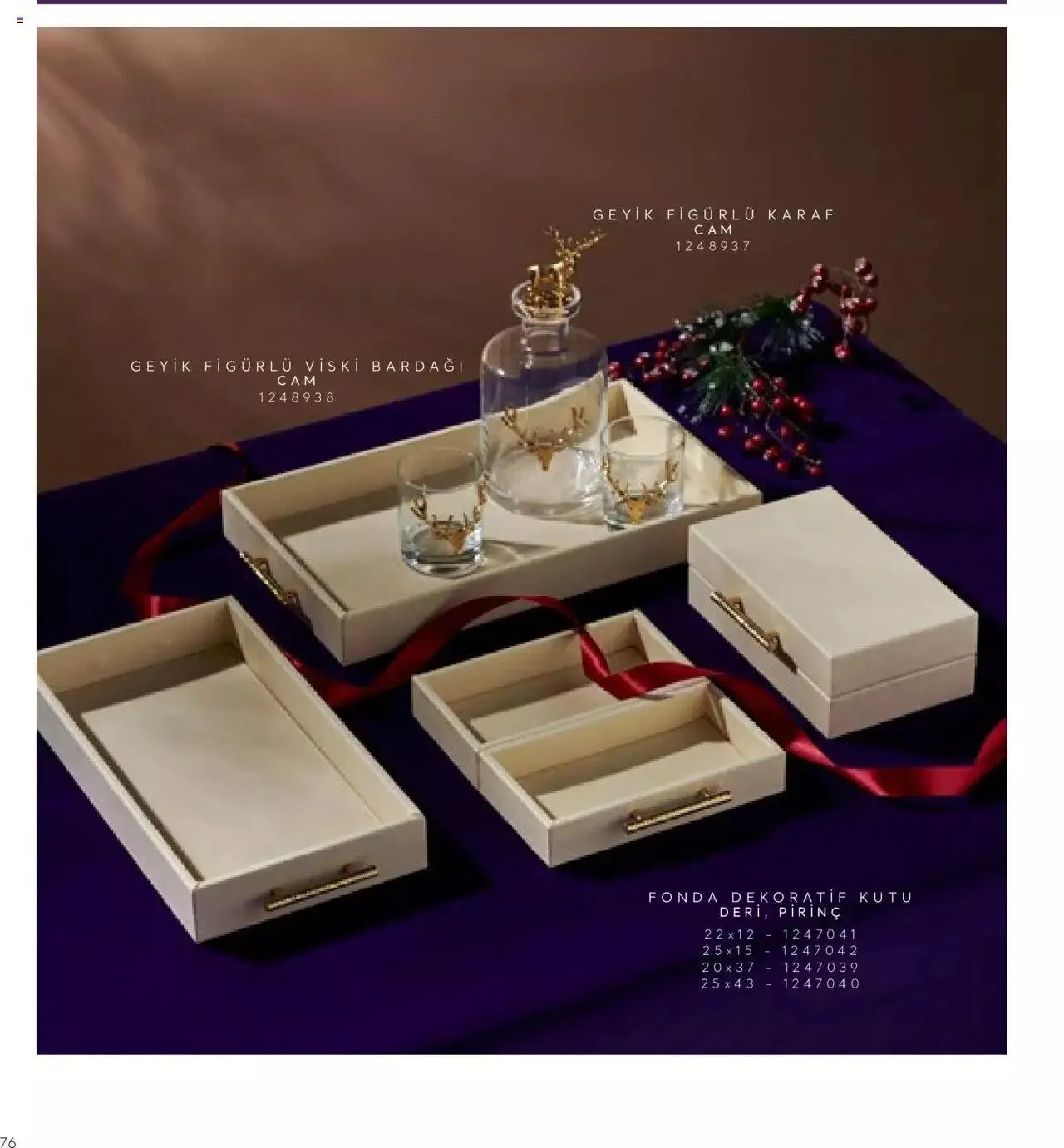 Katalog Mudo - Yeni Yil 1 Kasım - 31 Aralık 2024 - aktüel Sayfa 74