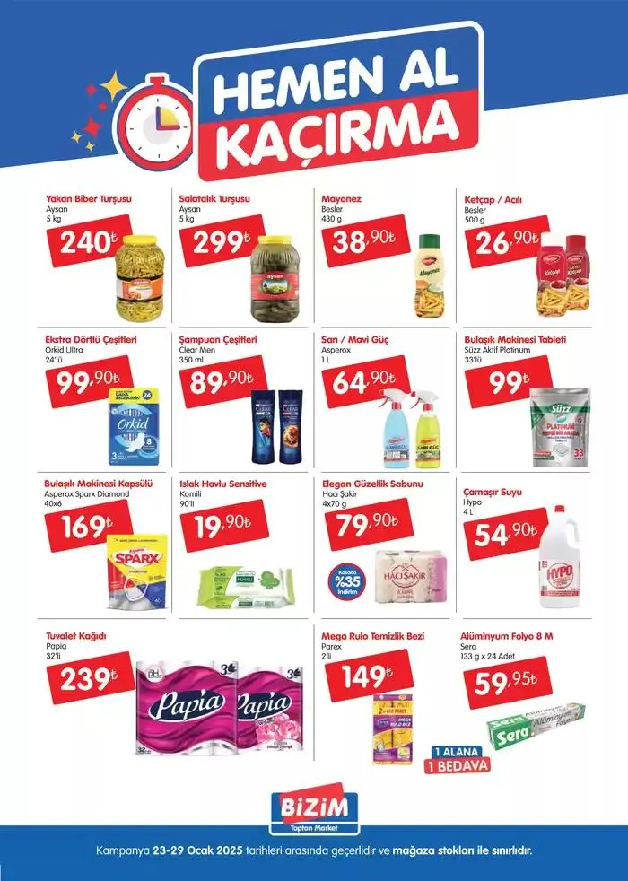 Katalog Bizim Toptan katalog 24 Ocak - 7 Şubat 2025 - aktüel Sayfa 4