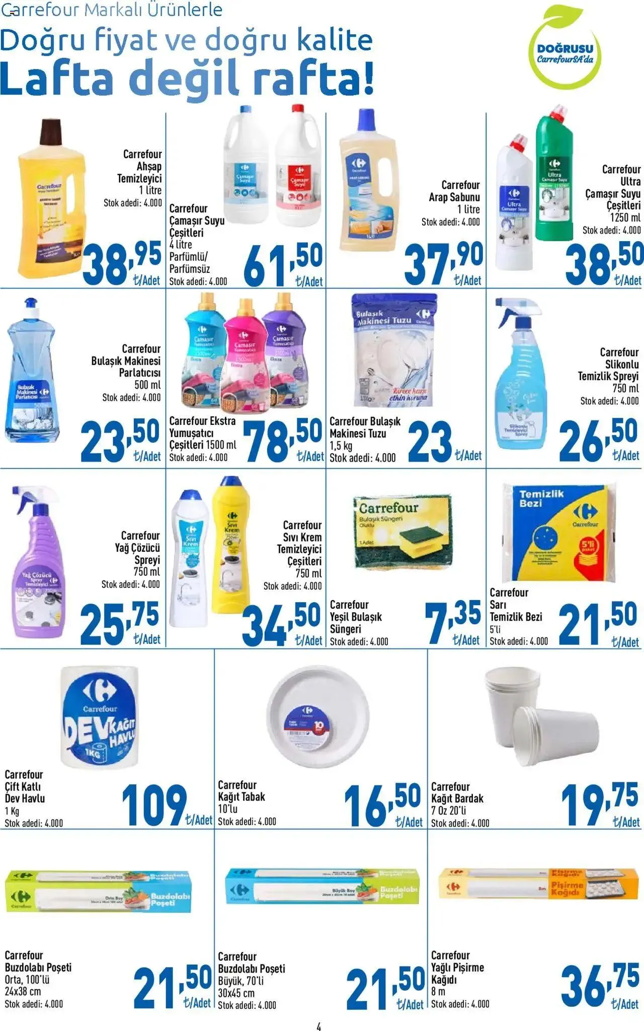 Katalog CarrefourSA Katalog 10 Ekim - 23 Ekim 2024 - aktüel Sayfa 4