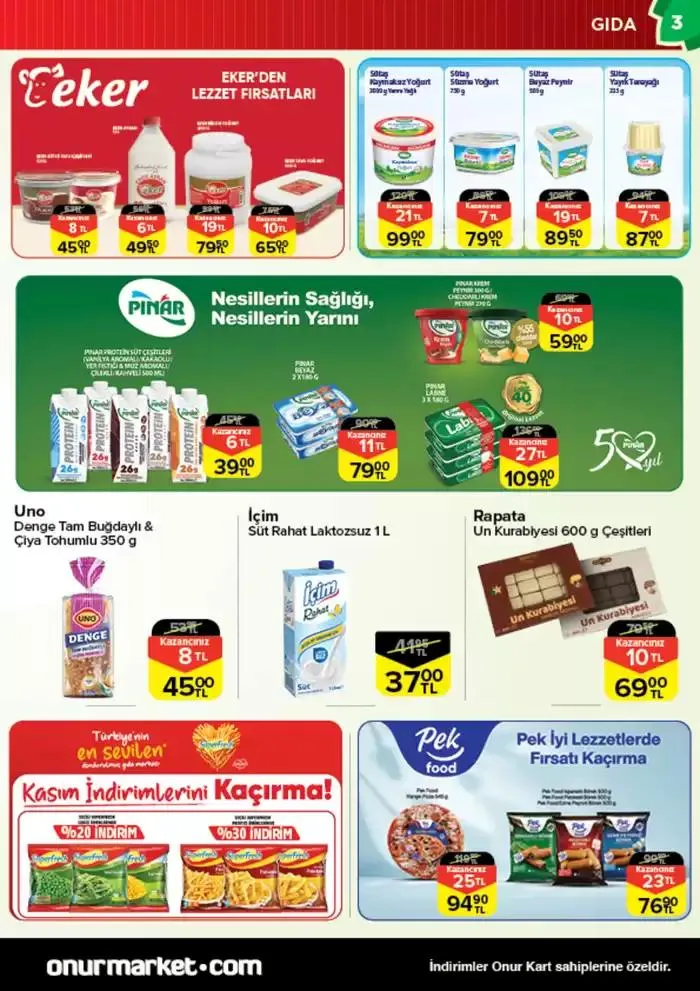 Katalog Tüm müşteriler için en iyi fırsatlar 21 Kasım - 4 Aralık 2024 - aktüel Sayfa 3