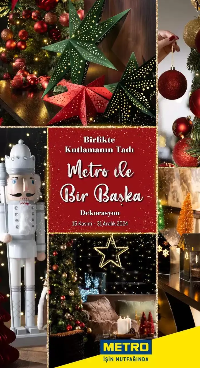 Katalog Yılbaşı Dekorasyon Kataloğu 14 Kasım - 31 Aralık 2024 - aktüel Sayfa 1