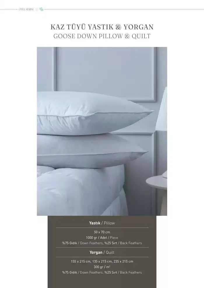 Katalog OTEL VE SPA TEKSTILI 2025 KOLEKSIYONU 8 Ocak - 31 Aralık 2025 - aktüel Sayfa 38