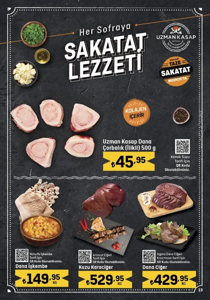 Katalog Migros katalog 29 Ağustos - 11 Eylül 2024 - aktüel Sayfa 13