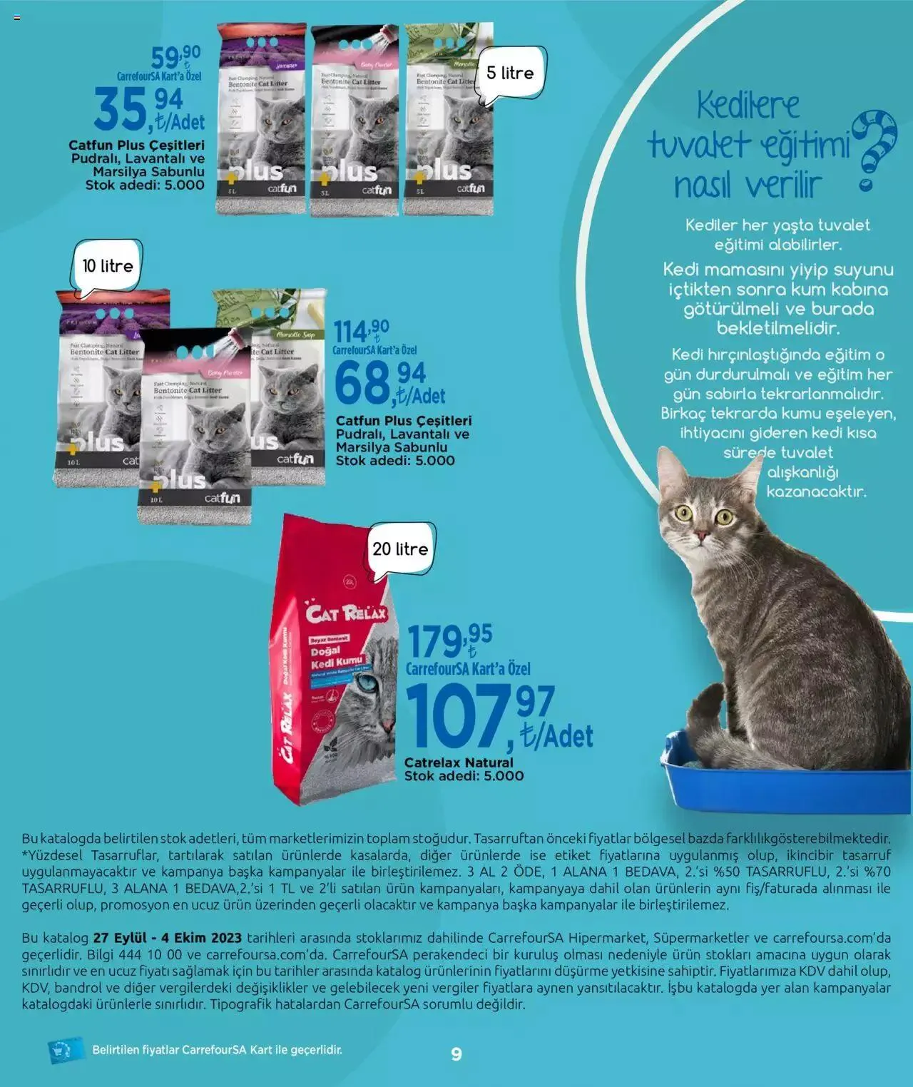 Katalog CarrefourSA Pet Katalog 27 Eylül - 4 Ekim 2023 - aktüel Sayfa 9