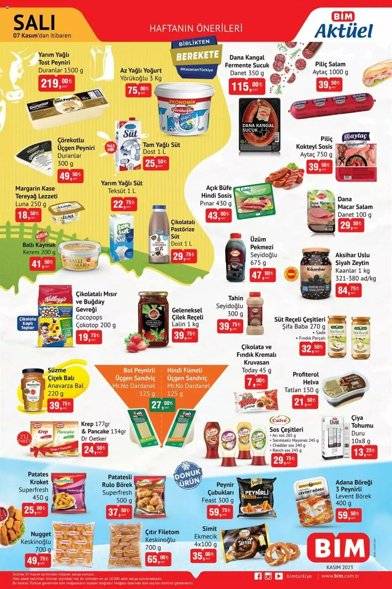 Katalog BIM Katalog Salı 7 Kasım - 21 Kasım 2023 - aktüel Sayfa 1