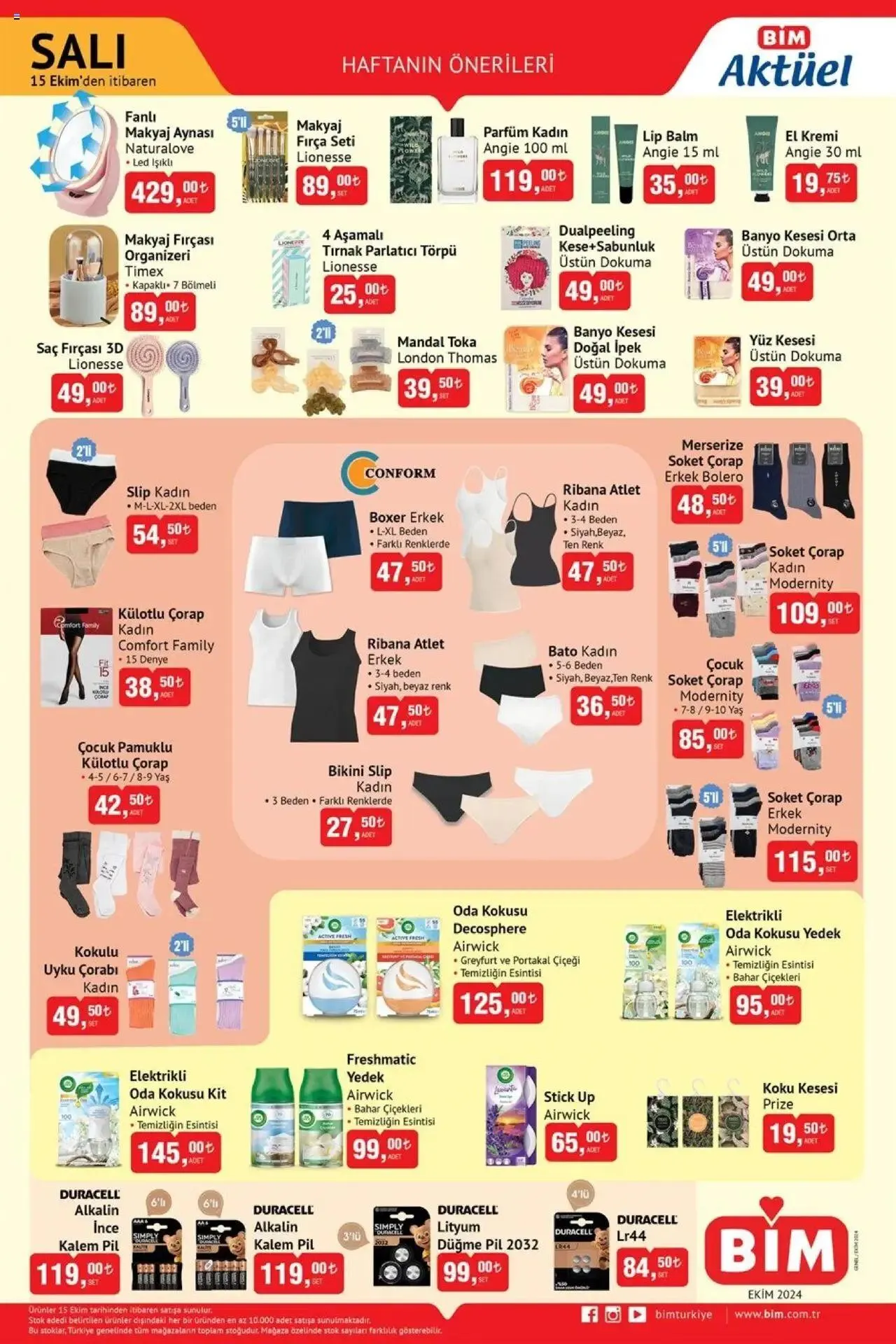 Katalog BİM Katalog Salı 15 Ekim - 31 Aralık 2024 - aktüel Sayfa 3