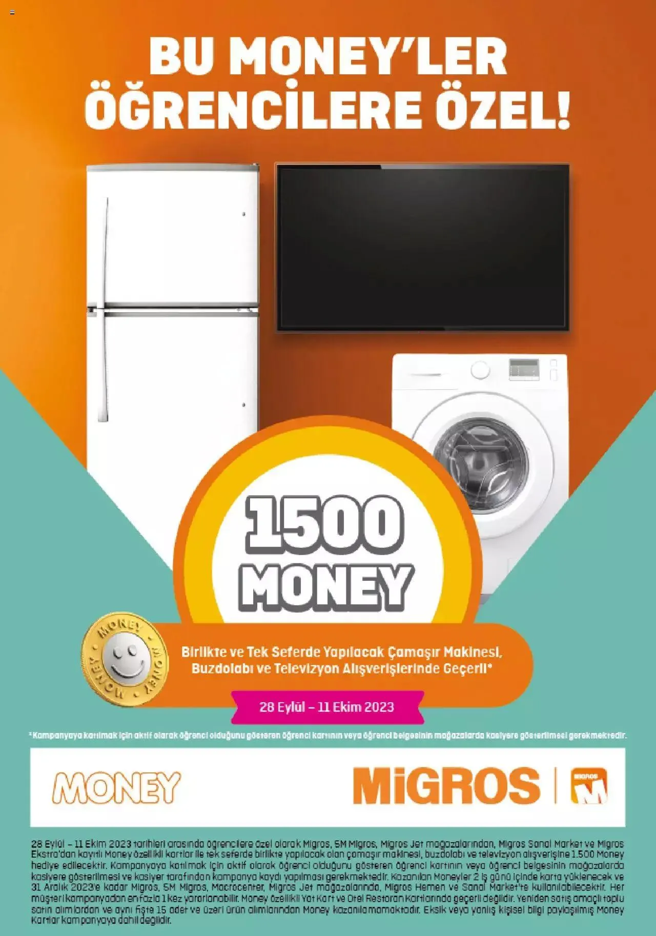 Katalog Migros Katalog - 5M Migroskop 28 Eylül - 11 Ekim 2023 - aktüel Sayfa 108