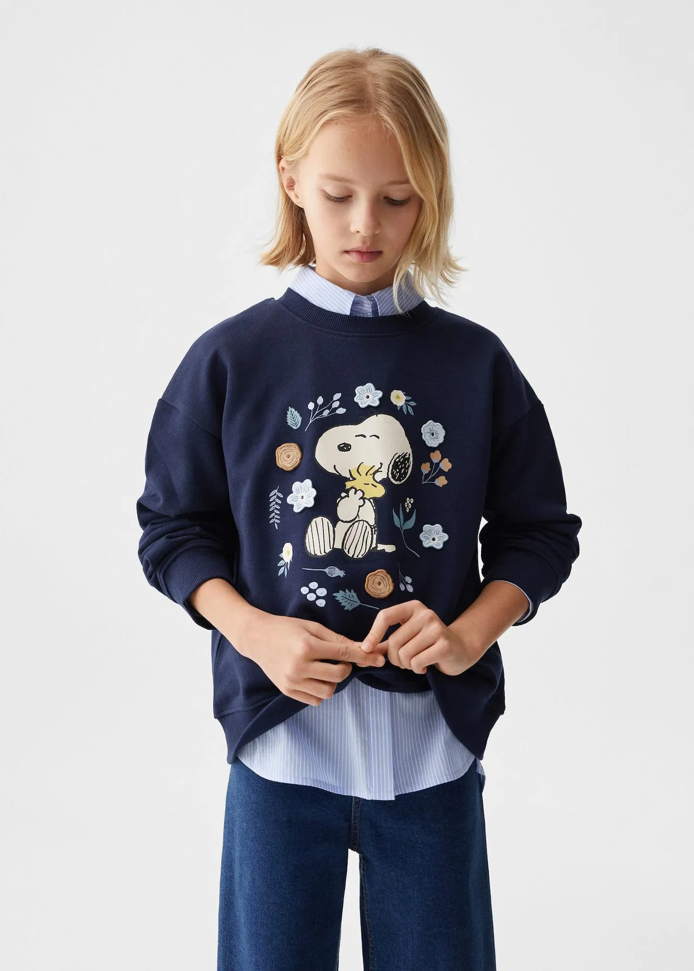 Snoopy desenli svetşört