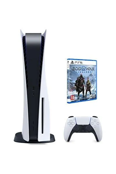 Playstation 5 Diskli Oyun Konsolu + God Of War Ragnarok Oyun (İthalatçı Garantili)