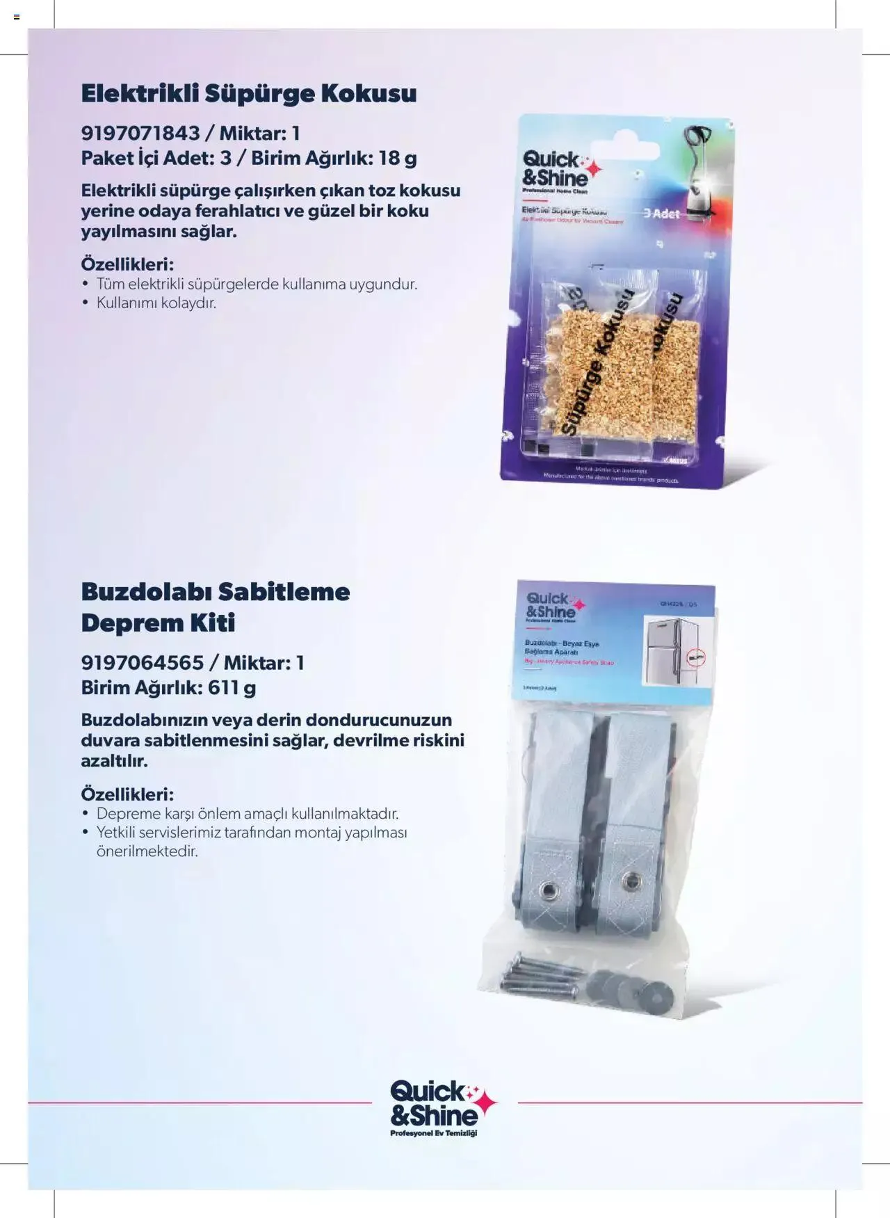 Katalog Arçelik - Quick and Shine Temizlik ve Bakım Ürünleri 7 Mart - 31 Aralık 2024 - aktüel Sayfa 10