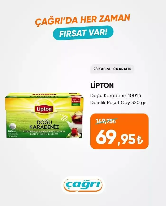 Katalog Çağrı Market katalog 29 Kasım - 13 Aralık 2024 - aktüel Sayfa 3