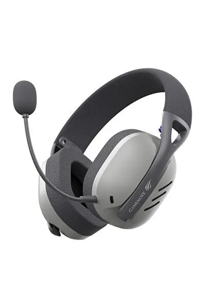 Gamenote FUXI-H3 7.1 - 4 Modlu Type-C Mikrofonlu Gri Oyuncu Kulaklığı
