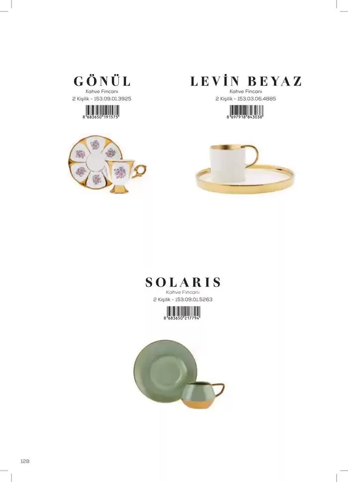 Katalog Sofra 2 İlkbahar 30 Ekim - 31 Aralık 2024 - aktüel Sayfa 128