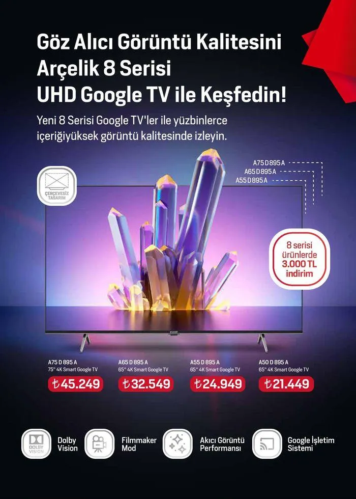 Katalog Arçelik Genel Kataloğu 1 Haziran - 15 Haziran 2024 - aktüel Sayfa 98