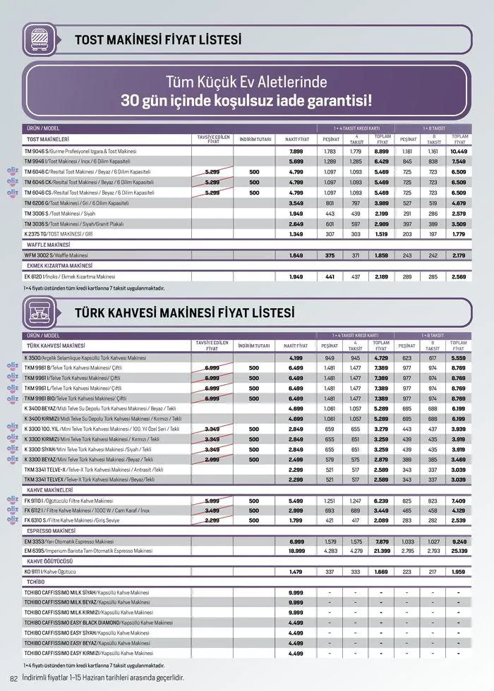 Katalog Arçelik Genel Kataloğu 1 Haziran - 15 Haziran 2024 - aktüel Sayfa 82