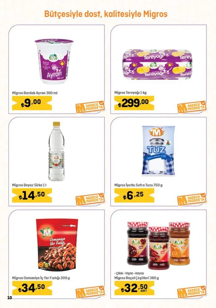 Katalog Migros katalog 27 Haziran - 11 Temmuz 2024 - aktüel Sayfa 10