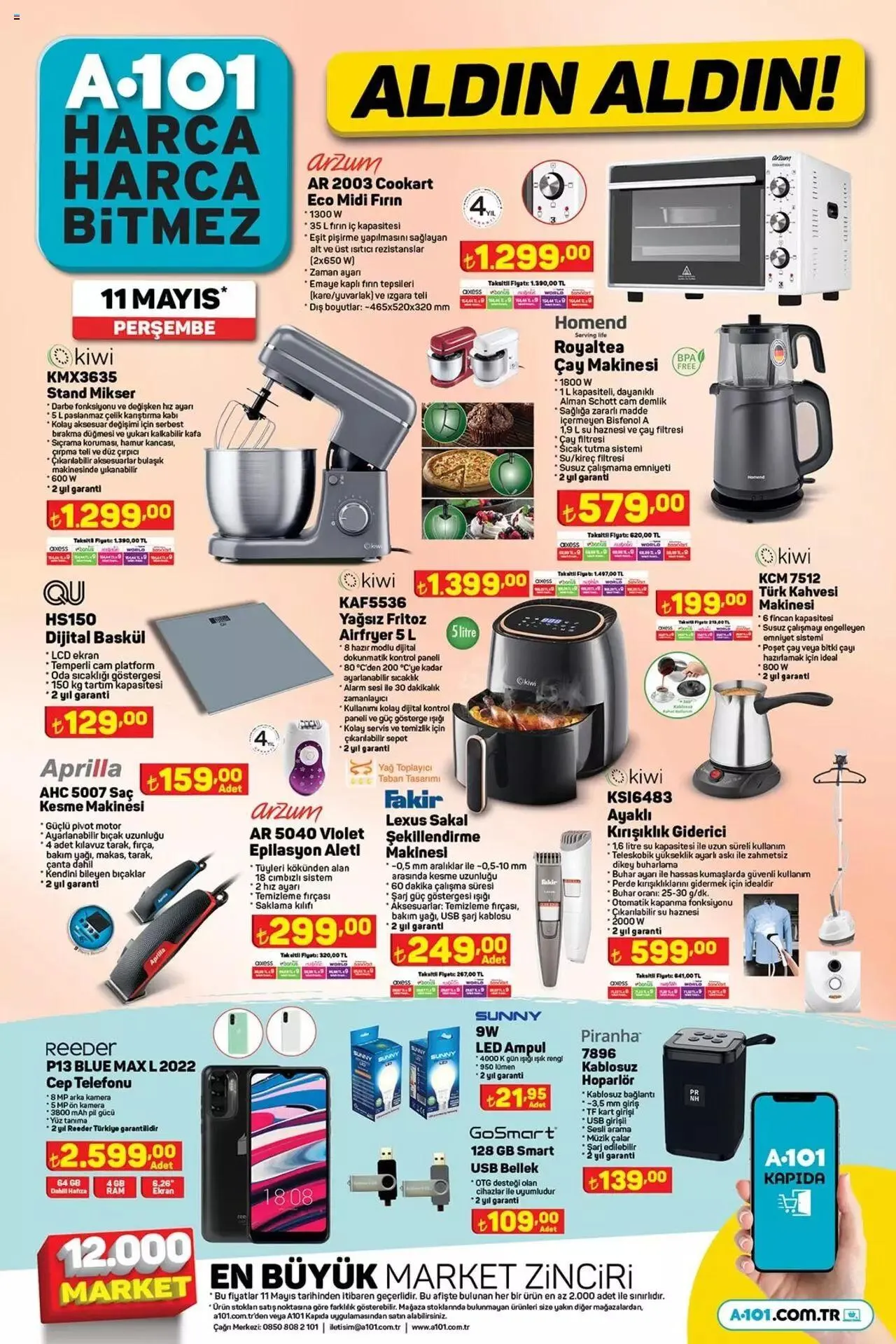 Katalog A101 Katalog - Aldin Aldin! 1 Mayıs - 31 Aralık 2023 - aktüel Sayfa 3