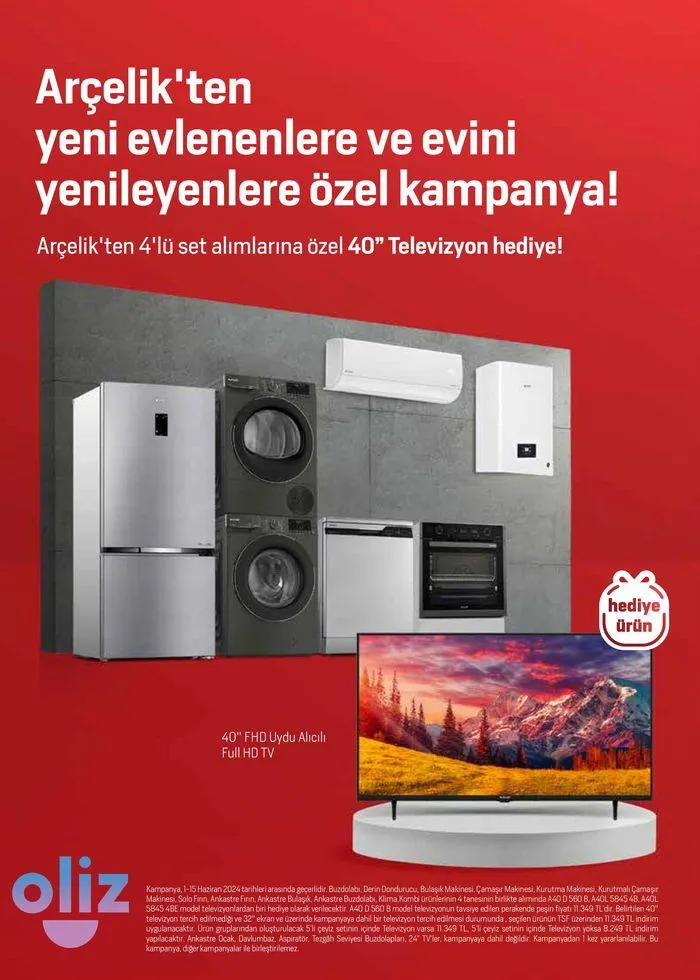 Katalog Arçelik Genel Kataloğu 1 Haziran - 15 Haziran 2024 - aktüel Sayfa 2