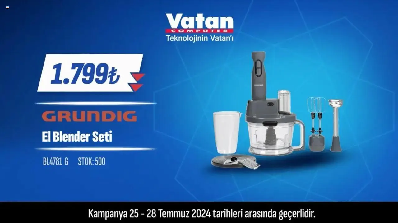 Katalog Vatan Bilgisayar Teknoloji İstersin Vatan’da Bulursun 25 Temmuz - 28 Temmuz 2024 - aktüel Sayfa 5