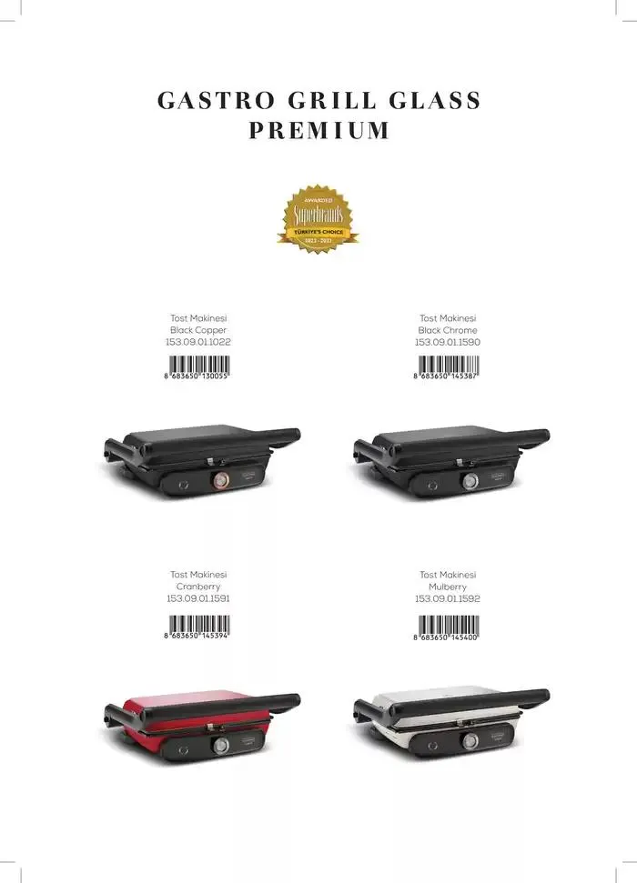 Katalog Küçük Ev Aletleri İlkbahar 30 Ekim - 31 Aralık 2024 - aktüel Sayfa 106