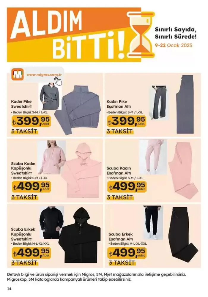 Katalog Migros katalog 9 Ocak - 22 Ocak 2025 - aktüel Sayfa 83