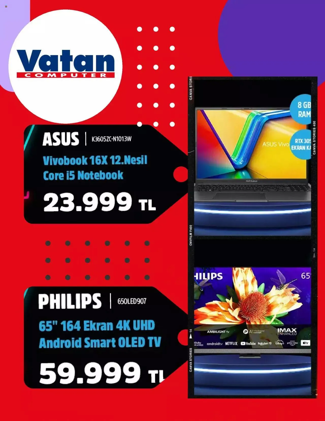 Katalog Vatan Bilgisayar Indirim 30 Kasım - 31 Aralık 2023 - aktüel Sayfa 2