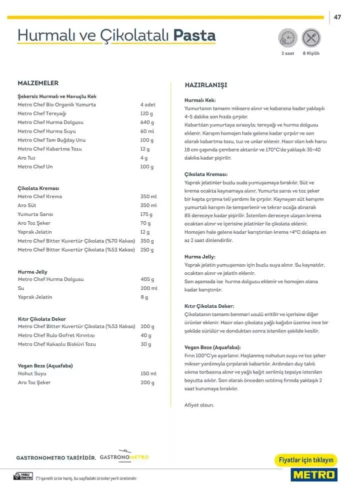 Katalog Metro Markalı Profesyonel Çözümler 7 Şubat - 31 Aralık 2025 - aktüel Sayfa 47
