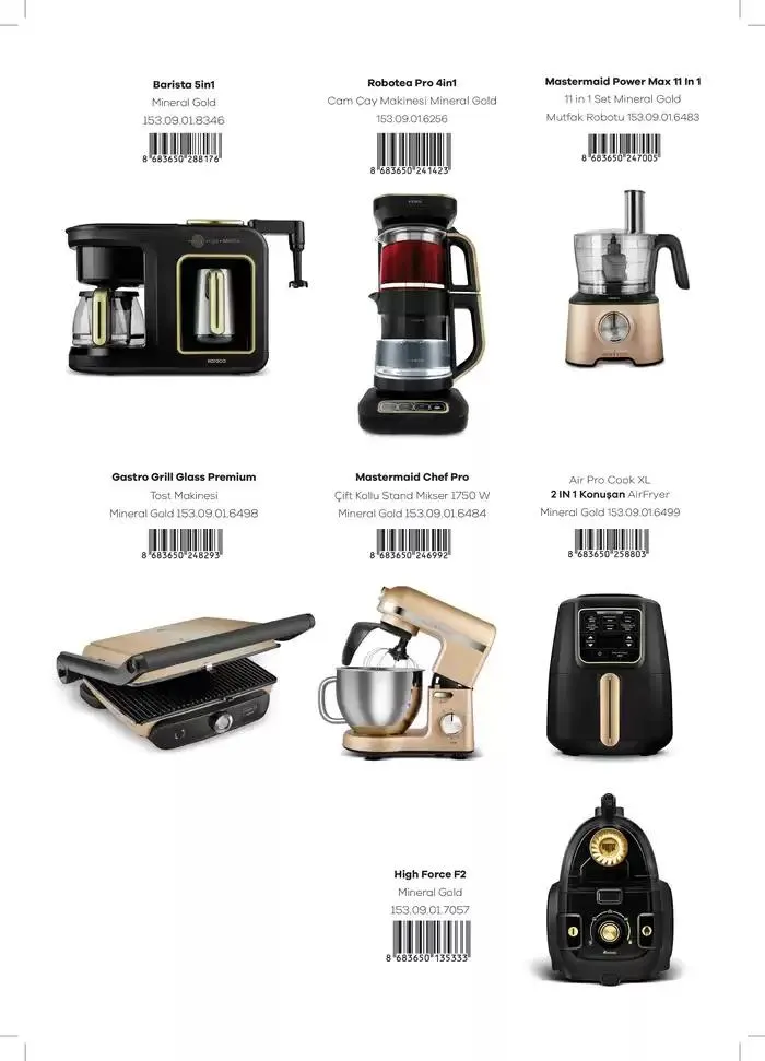 Katalog Küçük Ev Aletleri İlkbahar 30 Ekim - 31 Aralık 2024 - aktüel Sayfa 155