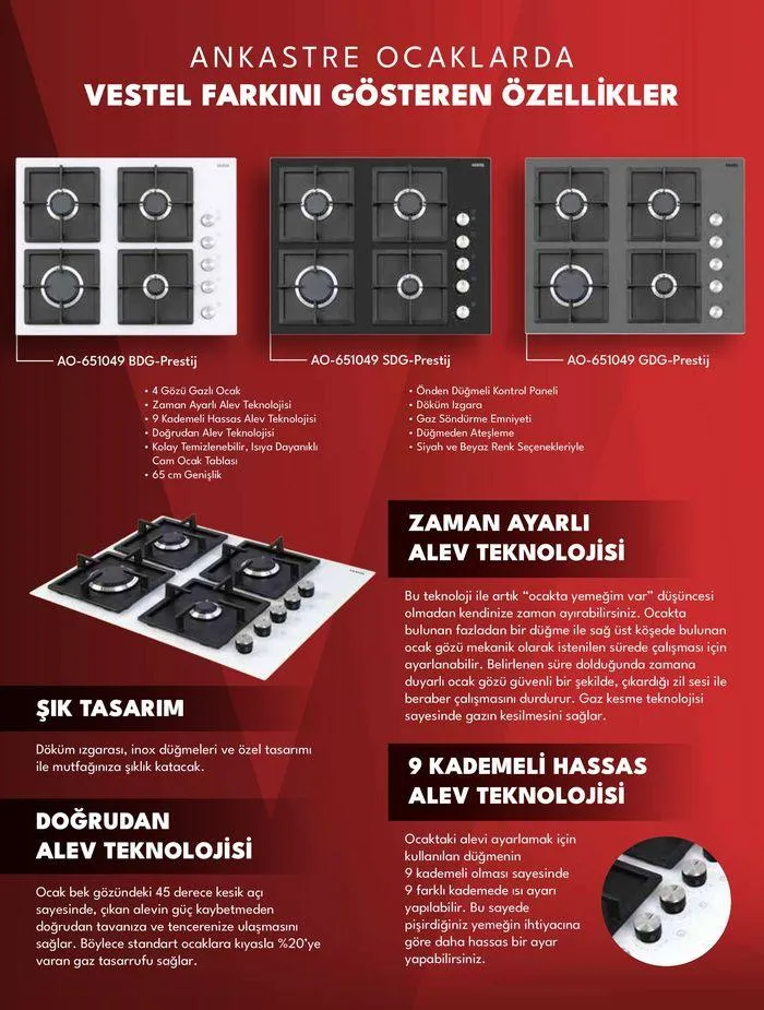 Katalog Ankastre Ürünler 6 Haziran - 20 Haziran 2024 - aktüel Sayfa 12