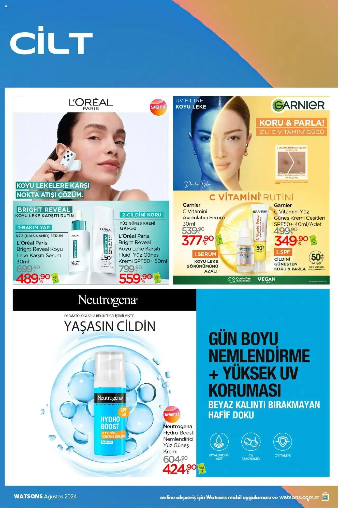 Katalog Watsons Katalog 8/2024 1 Ağustos - 1 Eylül 2024 - aktüel Sayfa 18