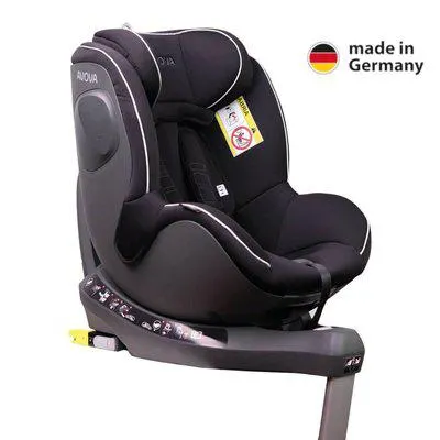 Avova Sperber Fix I-Size 360 Dönebilen Adaclı İsofixli Ve Isip Korumalı 0-18 Kg Oto Koltuğu Pearl Black