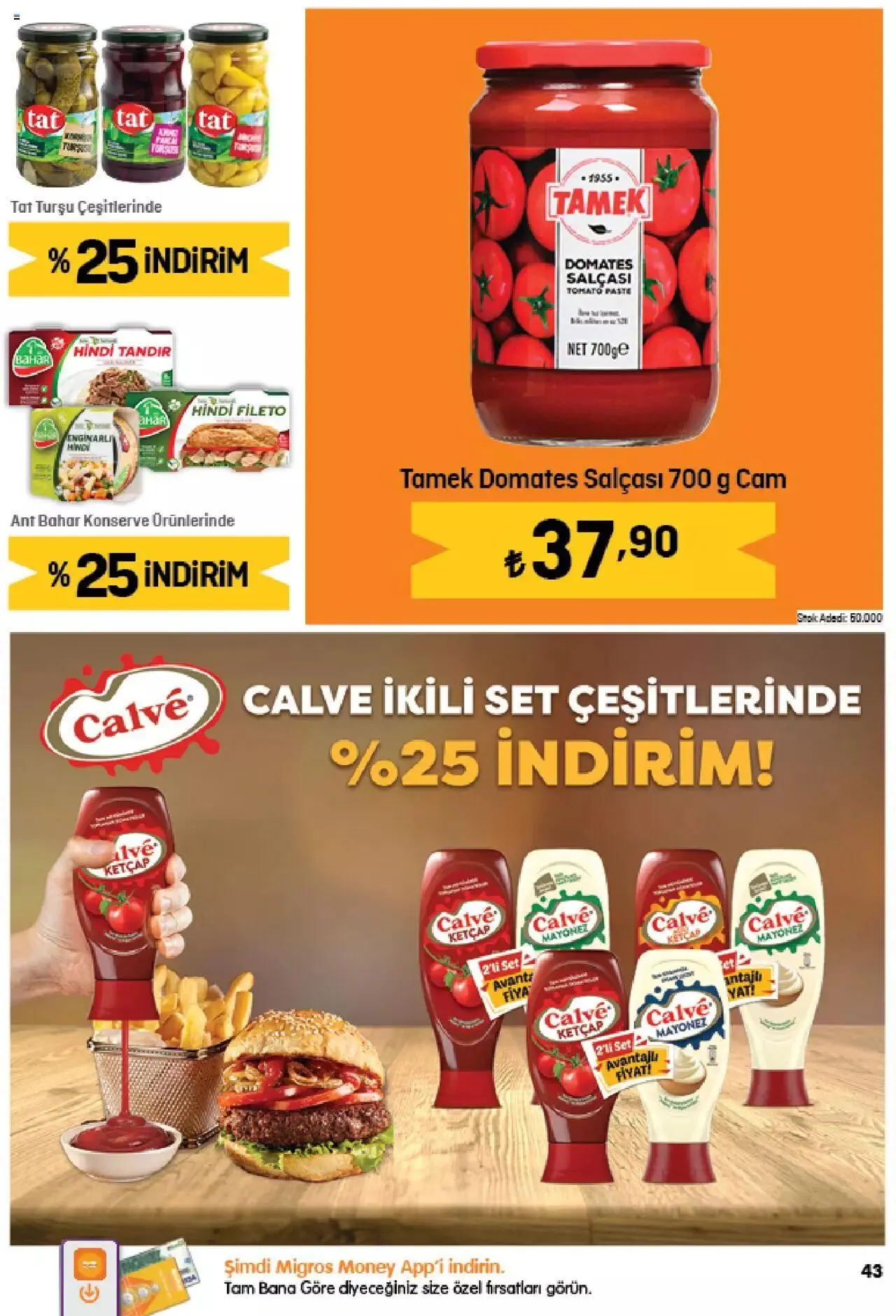 Katalog Migros Katalog - 5M Migroskop 28 Eylül - 11 Ekim 2023 - aktüel Sayfa 43