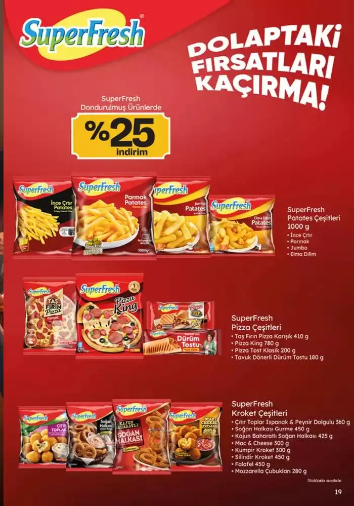 Katalog Güncel fırsatlar ve teklifler 23 Ocak - 5 Şubat 2025 - aktüel Sayfa 19