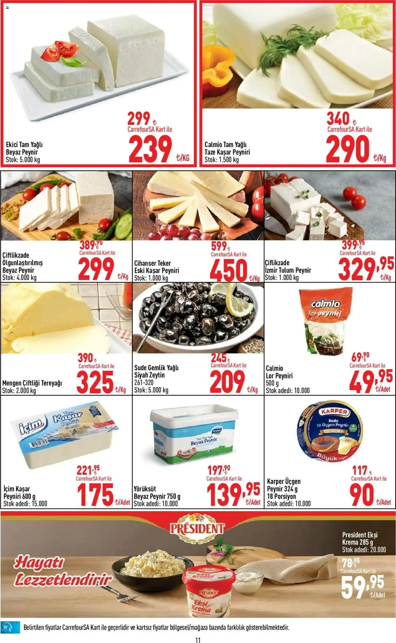 Katalog CarrefourSA Katalog 10 Ekim - 23 Ekim 2024 - aktüel Sayfa 11