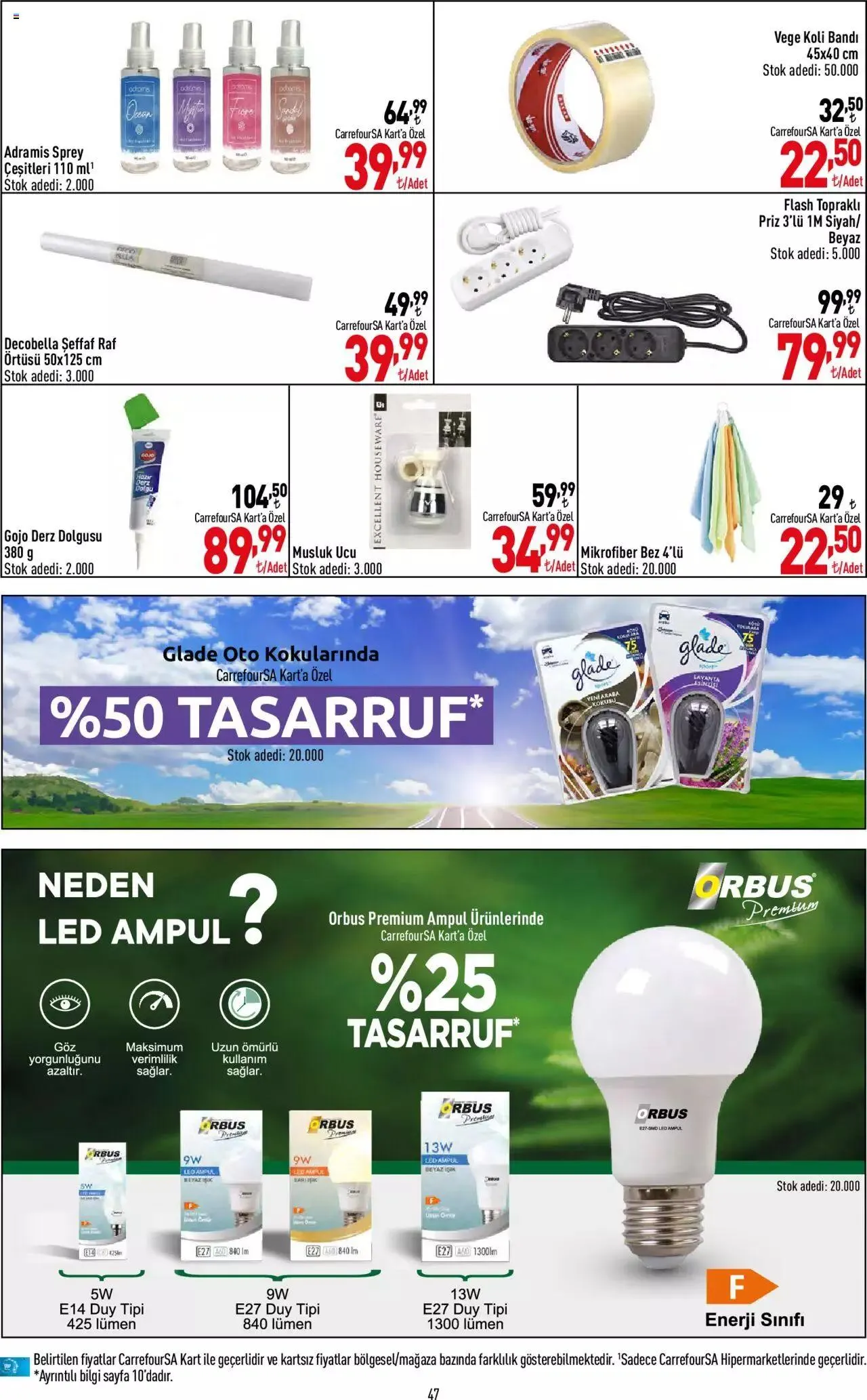 Katalog CarrefourSA Katalog 21 Eylül - 27 Eylül 2023 - aktüel Sayfa 47