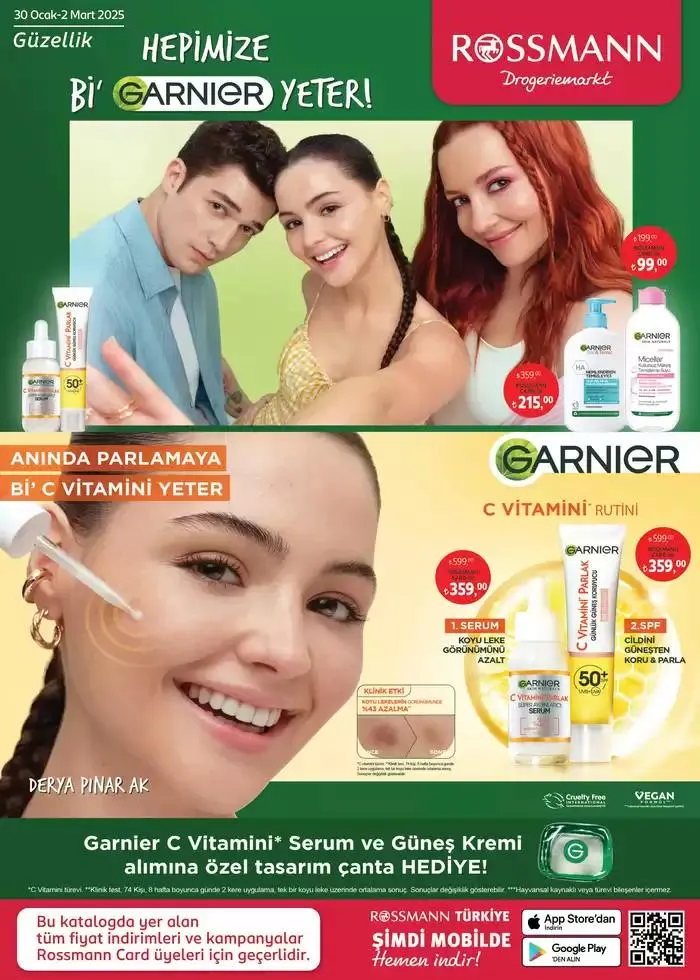 Katalog Rossmann katalog 31 Ocak - 14 Şubat 2025 - aktüel Sayfa 1