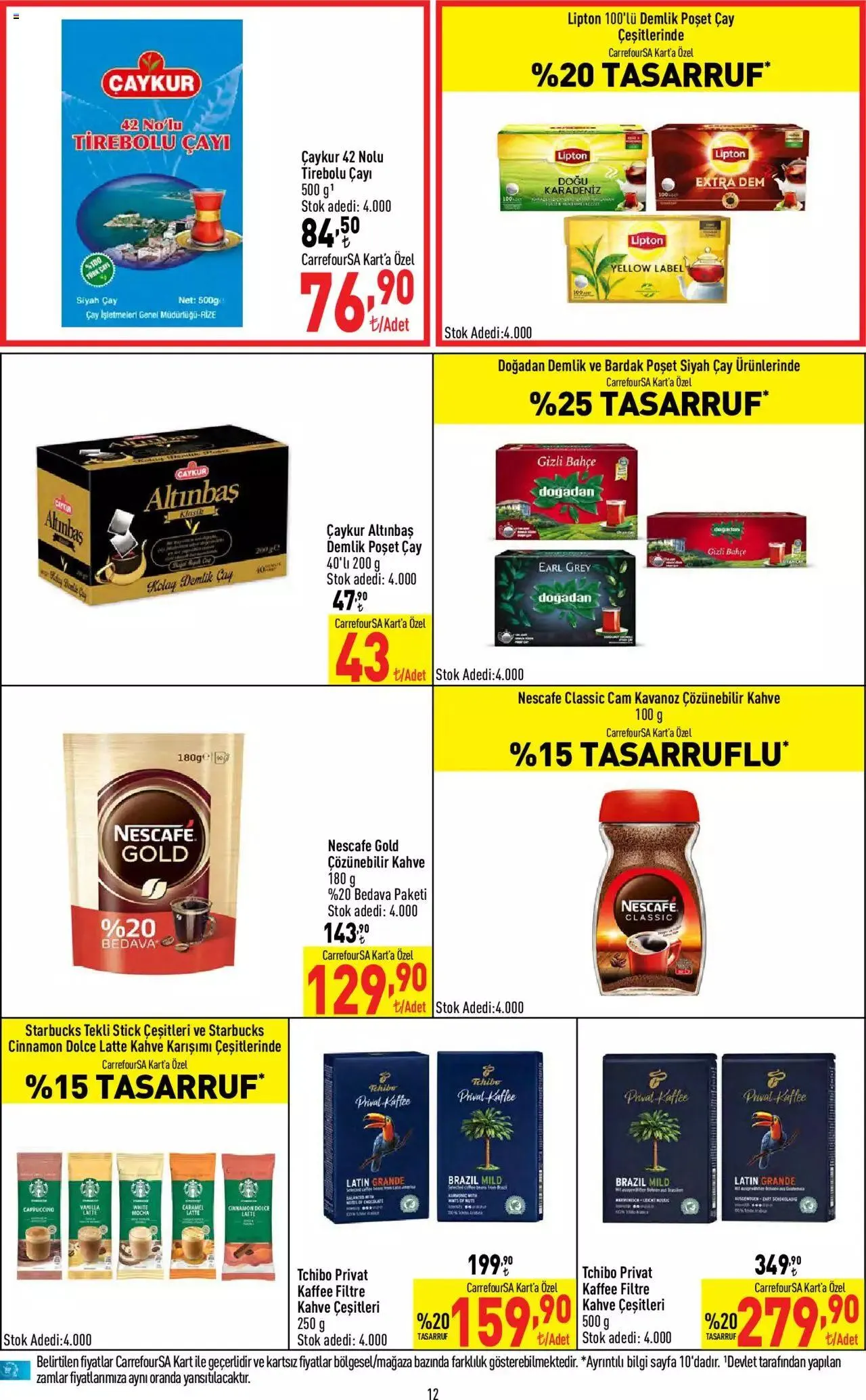 Katalog CarrefourSA Katalog 21 Eylül - 27 Eylül 2023 - aktüel Sayfa 12