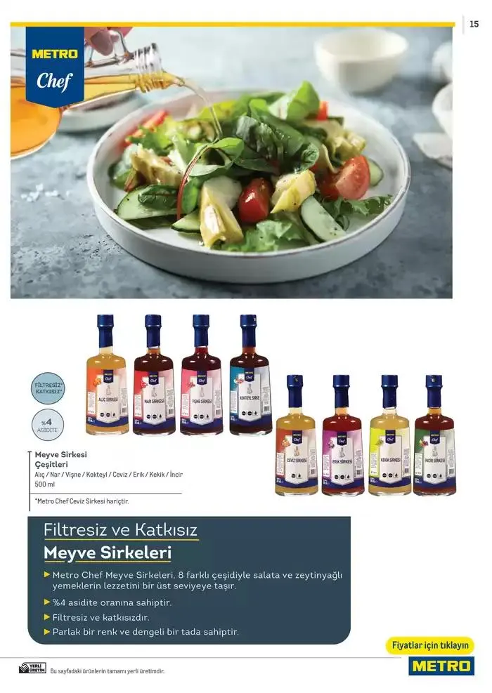 Katalog Metro Markalı Profesyonel Çözümler 7 Şubat - 31 Aralık 2025 - aktüel Sayfa 15