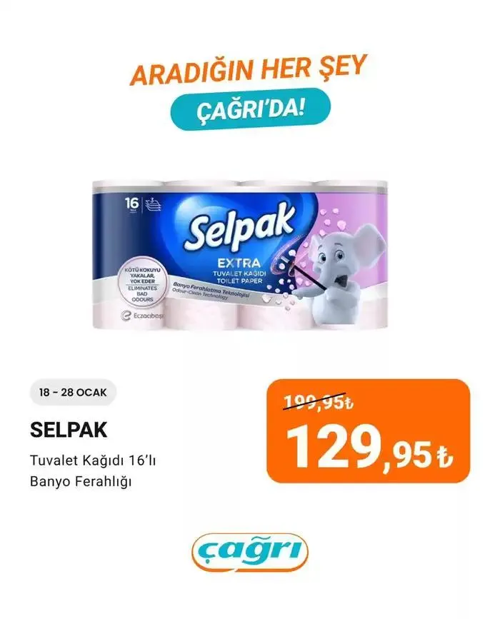 Katalog Çağrı Market katalog 25 Ocak - 8 Şubat 2025 - aktüel Sayfa 4