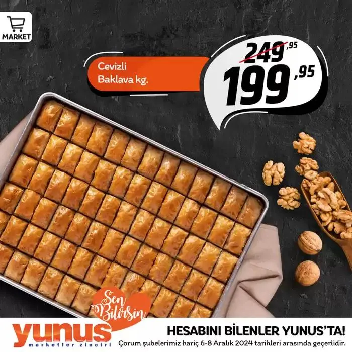 Katalog Yunus Market katalog 13 Aralık - 27 Aralık 2024 - aktüel Sayfa 6