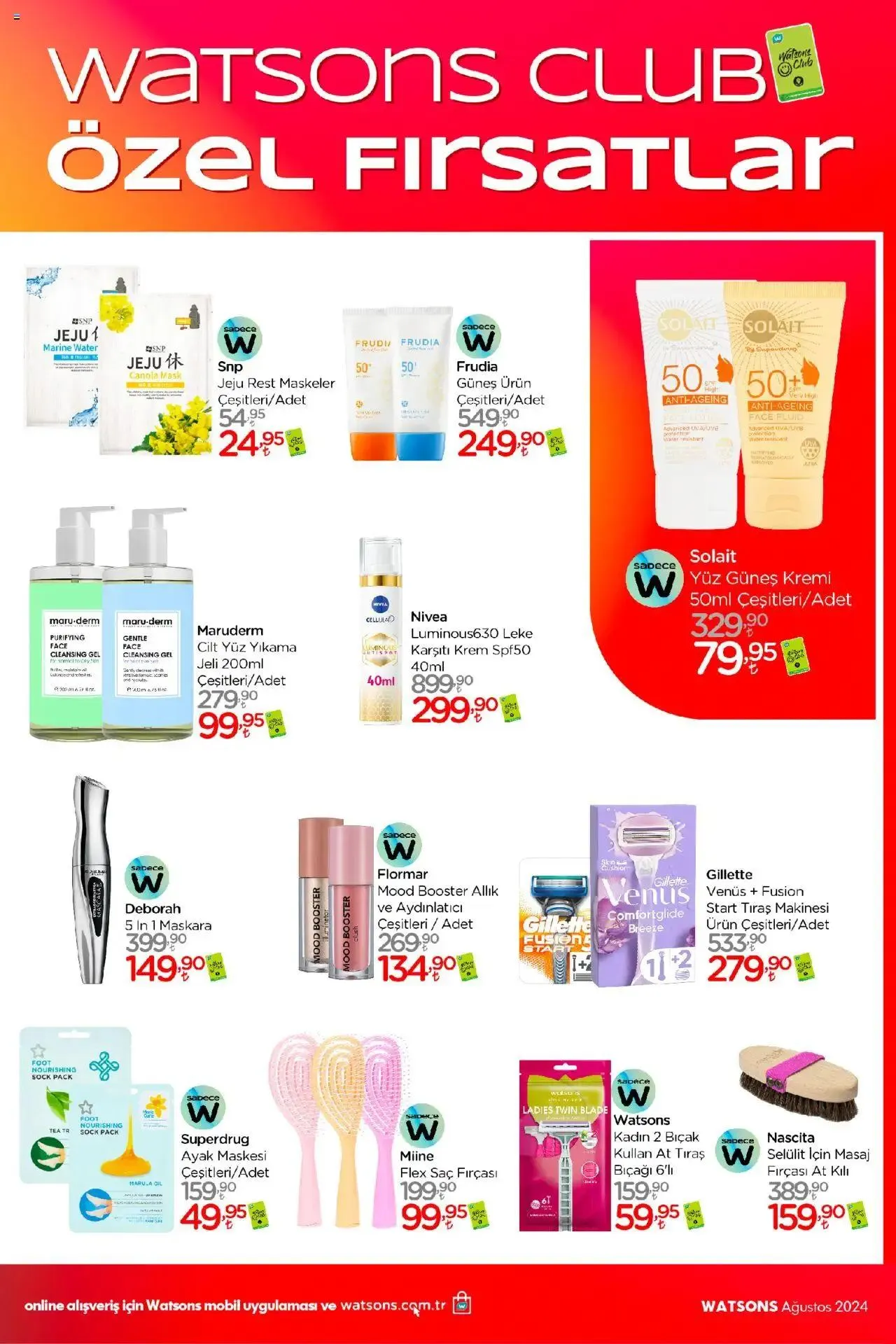 Katalog Watsons Katalog 8/2024 1 Ağustos - 1 Eylül 2024 - aktüel Sayfa 3