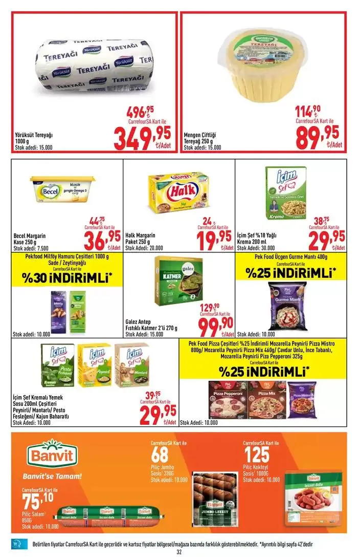 Katalog Kataloglar CarrefourSA 3 Ocak - 15 Ocak 2025 - aktüel Sayfa 32