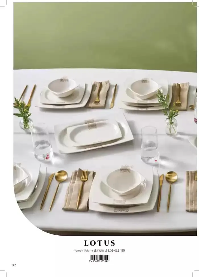 Katalog Sofra 2 İlkbahar 30 Ekim - 31 Aralık 2024 - aktüel Sayfa 32