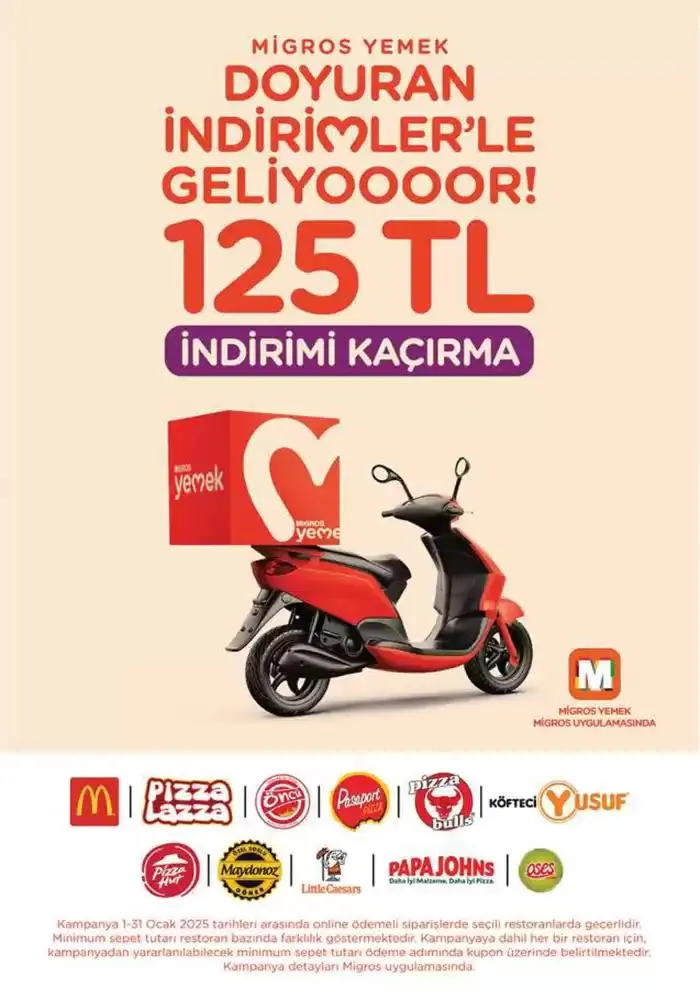 Katalog Migros katalog 9 Ocak - 22 Ocak 2025 - aktüel Sayfa 45